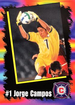 1998 AthletiCo Chicago Fire Cards #NNO Jorge Campos Front