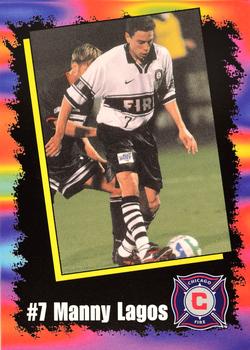 1998 AthletiCo Chicago Fire Cards #NNO Manny lagos Front