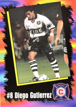 1998 AthletiCo Chicago Fire Cards #NNO Diego Gutierrez Front