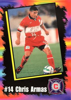1998 AthletiCo Chicago Fire Cards #NNO Chris Armas Front