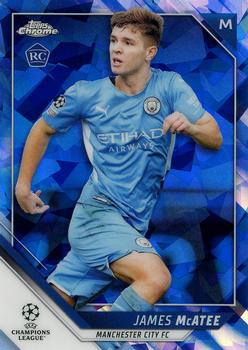 2021-22 Topps Chrome Sapphire Edition UEFA Champions League #53 James McAtee Front