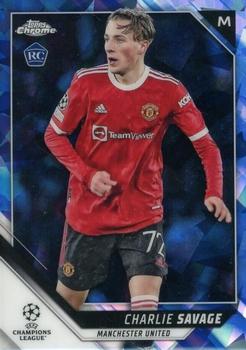 2021-22 Topps Chrome Sapphire Edition UEFA Champions League #70 Charlie Savage Front