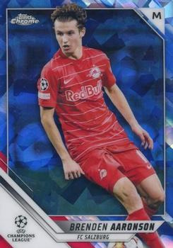2021-22 Topps Chrome Sapphire Edition UEFA Champions League #97 Brenden Aaronson Front