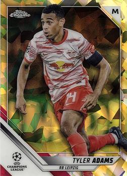 2021-22 Topps Chrome Sapphire Edition UEFA Champions League - Yellow #186 Tyler Adams Front