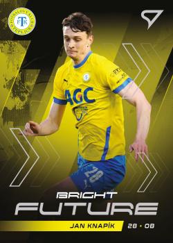2021-22 SportZoo Fortuna:Liga - Bright Future #BF7 Jan Knapik Front