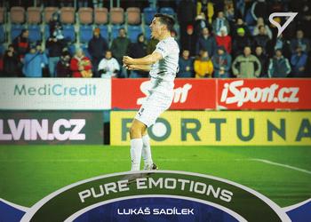 2021-22 SportZoo Fortuna:Liga - Pure Emotions #PE-01 Lukas Sadilek Front