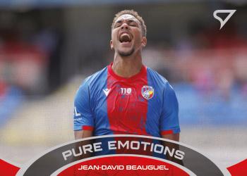 2021-22 SportZoo Fortuna:Liga - Pure Emotions #PE-09 Jean-David Beauguel Front