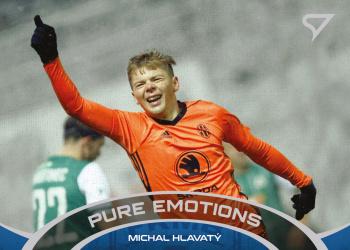 2021-22 SportZoo Fortuna:Liga - Pure Emotions #PE-12 Michal Hlavaty Front