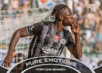 2021-22 SportZoo Fortuna:Liga - Pure Emotions #PE-14 Fortune Bassey Front