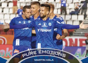 2021-22 SportZoo Fortuna:Liga - Pure Emotions #PE-15 Martin Hala Front