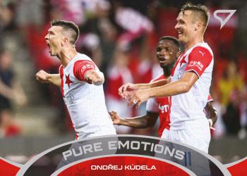 2021-22 SportZoo Fortuna:Liga - Pure Emotions #PE-17 Ondrej Kudela Front