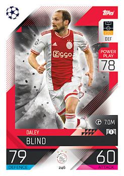 2022-23 Topps Match Attax UEFA Champions League & UEFA Europa League #246 Daley Blind Front