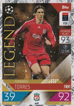 2022-23 Topps Match Attax UEFA Champions League & UEFA Europa League #416 Fernando Torres Front