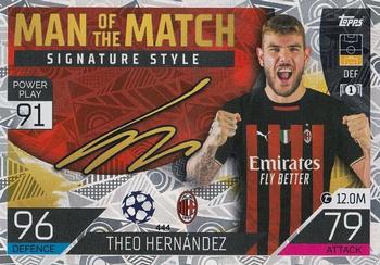 2022-23 Topps Match Attax UEFA Champions League & UEFA Europa League #444 Theo Hernandez Front
