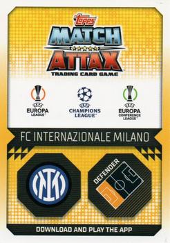 2022-23 Topps Match Attax UEFA Champions League & UEFA Europa League #445 Milan Skriniar Back