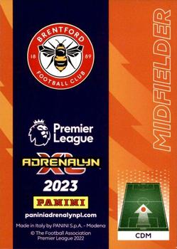 2023 Panini Adrenalyn XL Premier League #71 Christian Norgaard Back
