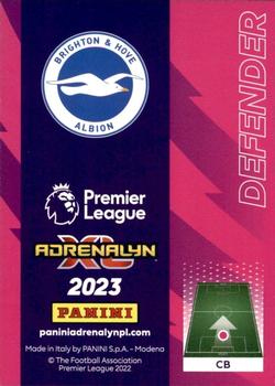 2023 Panini Adrenalyn XL Premier League #87 Lewis Dunk Back