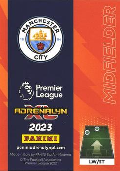 2023 Panini Adrenalyn XL Premier League #402 Phil Foden Back