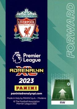 2023 Panini Adrenalyn XL Premier League #423 Mohamed Salah Back