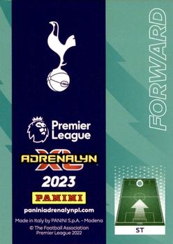 2023 Panini Adrenalyn XL Premier League #426 Harry Kane Back