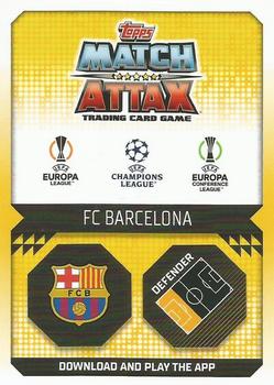 2022-23 Topps Match Attax UEFA Champions League & UEFA Europa League - 1st Edition #143 Ronald Araújo Back
