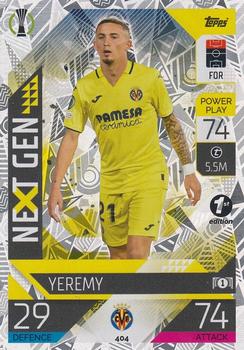 2022-23 Topps Match Attax UEFA Champions League & UEFA Europa League - 1st Edition #404 Yeremy Front