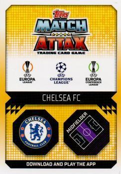2022-23 Topps Match Attax UEFA Champions League & UEFA Europa League - 1st Edition #417 Frank Lampard Back
