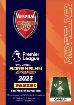 2023 Panini Adrenalyn XL Premier League - Platinum Baller #1 Emile Smith Rowe Back