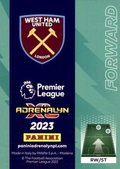 2023 Panini Adrenalyn XL Premier League - Platinum Baller #9 Jarrod Bowen Back