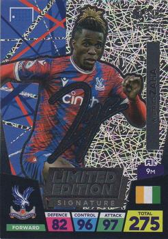 2023 Panini Adrenalyn XL Premier League - Limited Edition Autograph #NNO Wilfried Zaha Front