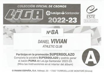 2022-23 Panini LaLiga Santander Este Stickers #8A Dani Vivian Back