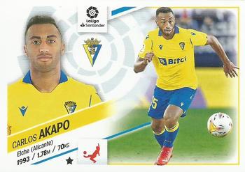 2022-23 Panini LaLiga Santander Este Stickers #5 Carlos Akapo Front