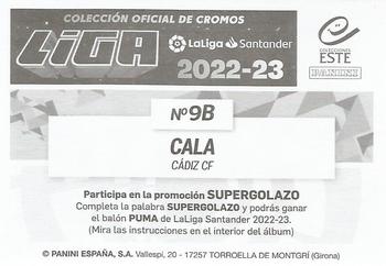 2022-23 Panini LaLiga Santander Este Stickers #9B Cala Back