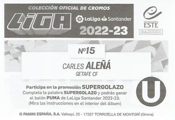 2022-23 Panini LaLiga Santander Este Stickers #15 Carles Alena Back