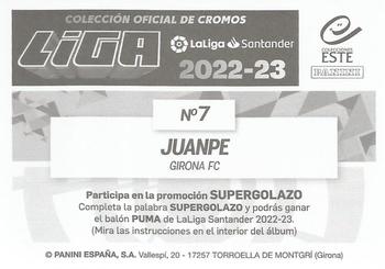 2022-23 Panini LaLiga Santander Este Stickers #7 Juanpe Back