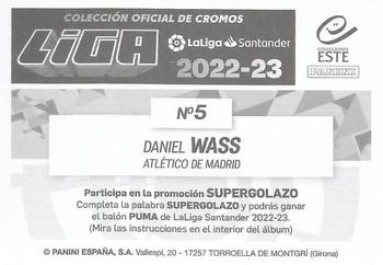 2022-23 Panini LaLiga Santander Este Stickers #5 Daniel Wass Back