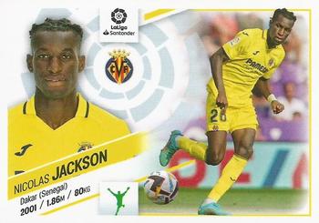 2022-23 Panini LaLiga Santander Este Stickers #18BIS Nicolas Jackson Front