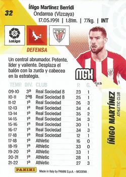 2022-23 Panini Megacracks LaLiga Santander #32 Íñigo Martínez Back