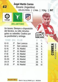 2022-23 Panini Megacracks LaLiga Santander #63 Correa Back