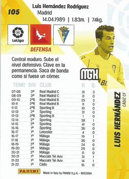 2022-23 Panini Megacracks LaLiga Santander #105 Luis Hernández Back