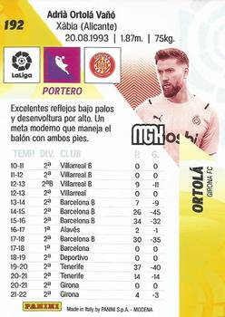 2022-23 Panini Megacracks LaLiga Santander #192 Ortolá Back