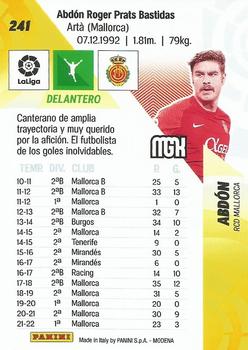 2022-23 Panini Megacracks LaLiga Santander #241 Abdón Back