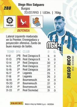 2022-23 Panini Megacracks LaLiga Santander #288 Diego Rico Back