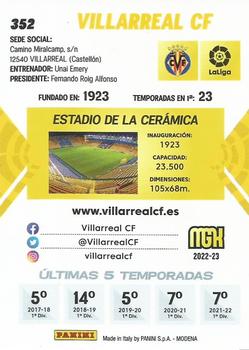 2022-23 Panini Megacracks LaLiga Santander #352 Villarreal CF Back