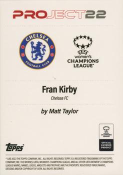 2022 Topps Project22 #NNO Fran Kirby Back