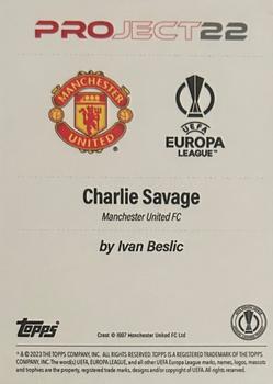 2022 Topps Project22 #NNO Charlie Savage Back