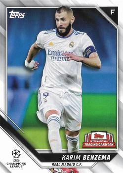 2022 Topps UEFA Champions League International Trading Card Day #CLBC-3 Karim Benzema Front