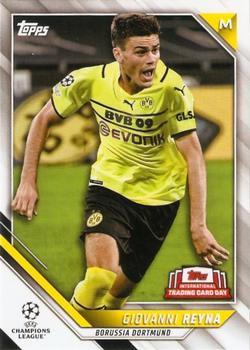 2022 Topps UEFA Champions League International Trading Card Day #CLBC-9 Giovanni Reyna Front
