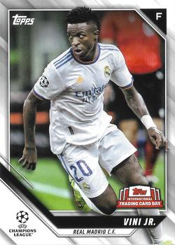 2022 Topps UEFA Champions League International Trading Card Day #CLBC-25 Vini Jr. Front