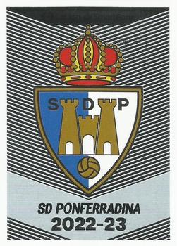 2022-23 Panini LaLiga Santander Este Stickers - Escudos LaLiga SmartBank #17 SD Ponferradina Front